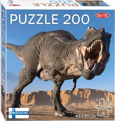 Immagine prodotto di Puzzle di gambe di tirannosauro, 200 pezzi.