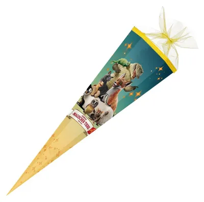 Produktbild von Nestler Schultüte Die Schule der magischen Tiere 85cm mit Tüllverschluss