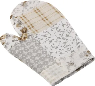 Obrázek produktu pro Kuchyňská chňapka - 28x18 cm - Šedá,Šedá