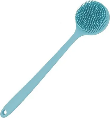 Obrázek produktu pro Měkký silikonový kartáč na hygienu, bez BPA, hypoalergenní, černý