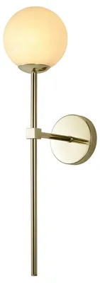 Immagine prodotto di Applique PIRULETA dorata 1xG9x5W in metallo, dimensioni: 49x20x20 cm, IP44, Light Prestige