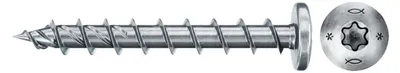Immagine prodotto di Fischer PowerFast II 6.0x50 Pan Head blvz completamente filettato TX 50 pezzi, 670531