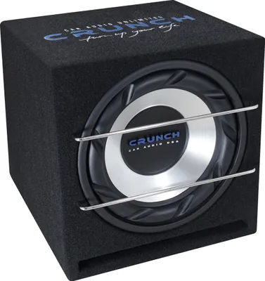Image de CRUNCH Subwoofer 30cm Bassreflex 350 Watt Caisson de basse voiture CRB-350