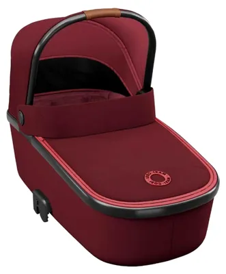 Produktbild von Babywanne, groß, komfortabel und leichter Kinderwagenaufsatz, geeignet für Kinderwagen/Buggys, nutzbar ab der Geburt bis 6 Monate (ca. 0-9 kg), essential red