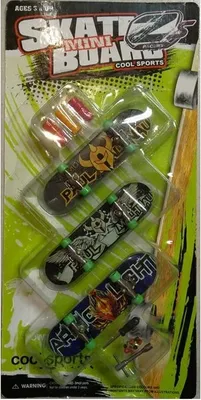 Zdjęcie produktu dla Tech FingerBoard Zestaw 3 deskorolek + akcesoria
