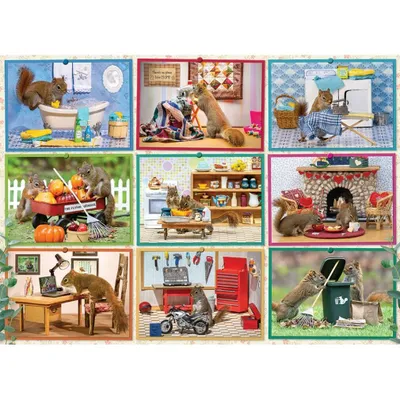 Obrázok produktu pre Cobble Hill Squirrels at Home, 1000 kusov