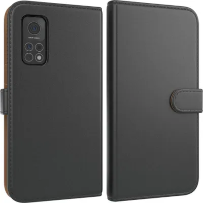 Produktbild von EAZY CASE Business Hülle für Xiaomi Mi 10T 5G / Mi 10T Pro 5G klappbar, Premium Kunstleder Handyhülle mit Kartenfach
