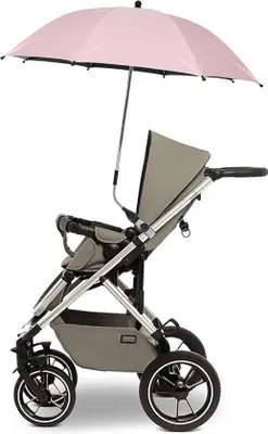 Produktbild von Famanu Kinderwagen-Regenschirm - Universell einsetzbar, 360° verstellbar