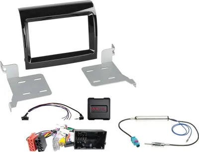 Image de Kit 2-DIN compatible avec Citroën/Fiat/Opel/Peugeot avec OEM HU SWC