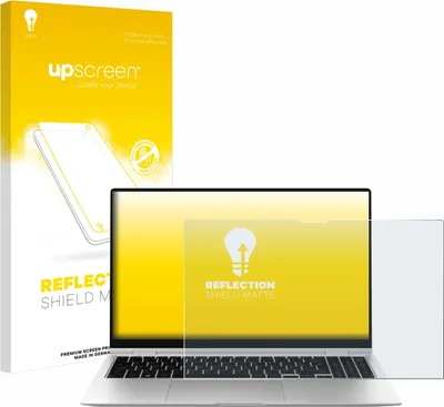 Produktbild von upscreen Schutzfolie für Samsung Galaxy Book2 Pro 360 15.6" Displayschutz Displayschutzfolie Folie Matt Entspiegelungsfolie