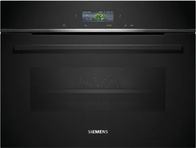 Produktbild von Siemens iQ700 CB774G1B1, Medium, Elektrischer Ofen, 47 l, 47 l, 30 - 300 °C, Katalytisch + Pyrolytisch