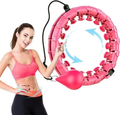 Obrázok produktu pre Inteligentný hula hoop na cvičenie a chudnutie s masážnymi výstupkami