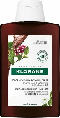 Produktbild von Klorane Chinin und Edelweiß Shampoo 400