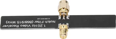 Productafbeelding van Notchfilter ABS 868MHz 915MHz 1.2-1.3GHz VRX. Beeldtransmissiefilter voor monitoring op afstand