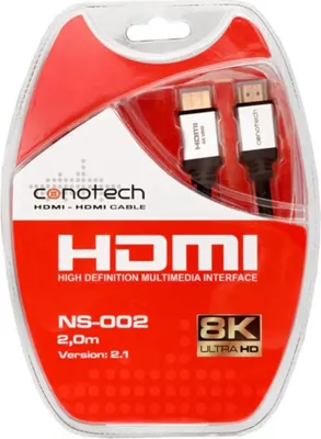 Image de Câble HDMI 2.1 CONOTECH NS-002 2m 8K BLISTER