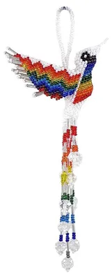 Image de Ornement colibri - Fait à la main - 15,2 cm