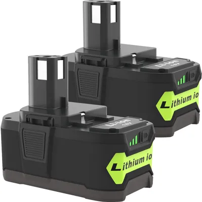 Obrázek produktu pro 2-Pack SWAREY 18V 6000mAh lithium-iontová baterie Náhradní baterie do nářadí Baterie do nářadí pro Ryobi One+ Plus RB18L50 P108 P102 P103 P104 P105 P106 P107 P109 BPL-1815 BPL-1820G BPL-18151 BPL-1820