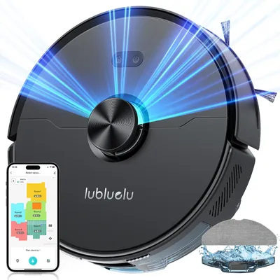 Obrázek produktu pro Lubluelu L15, Bezsáčkové, Černá, Kulatý, 0,25 l, Nabíjecí, 65 dB