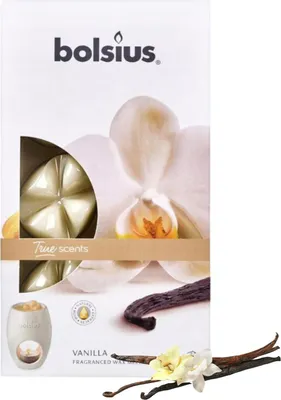 Zdjęcie produktu dla Płatki Zapachowe 6 szt Wanilia True Scents Bolsius