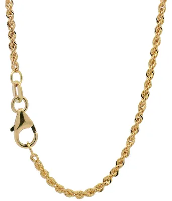 Produktbild von Goldkette Kordelkette massiv Halskette 585-14 Karat Gold Breite 2,2 mm