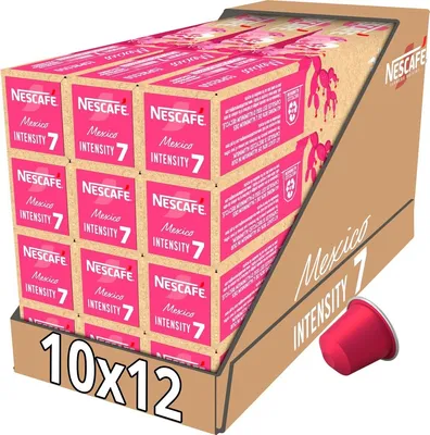 Produktbild von NESCAFÉ Farmers Origins Mexico Espresso für Nespresso (12 x 10 Kapseln)