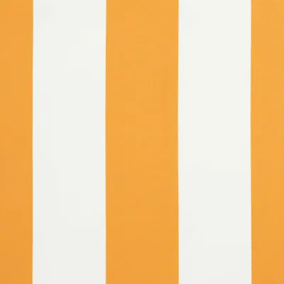 Produktbild von vidaXL Markisenersatzstoff Gelb und Weiß 500 x 350 cm Polyester
