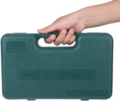 Druckmessgerät - Testschlauch - Verbindung - Aufbewahrungsbox - Hitze- und Druckbeständig - Drucktestset