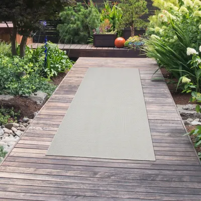 Produktbild von Teppich Modern Sisal In- & Outdoor creme Größe - 80 x 200 cm