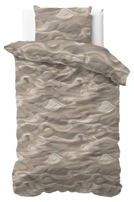 Productafbeelding van Sleeptime Whirl Taupe 140 x 200/220 cm