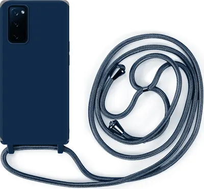 Produktbild von Handykette für Samsung Galaxy S20 FE Hanyhülle mit Band Hülle mit Kodel Smartphone Halskette in Blau