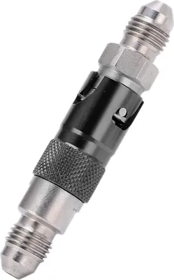 Obrázek produktu pro Adaptér pro rychlé uvolnění brzdové kapaliny motocyklu z nerezové oceli UniversalBlack