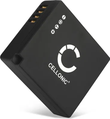 Image de CELLONIC 1x Batterie pour Appareil photo Compatible avec Panasonic Lumix DMC-LX100, Lumix DC-LX100 II, Lumix DC-GX9, DMW-BLG10 - (730mAh, 7.4V)