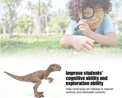Immagine prodotto di Simulazione Allosaurus Modello animale dinosauro Giocattolo educativo per bambini Statua Regalo per bambini