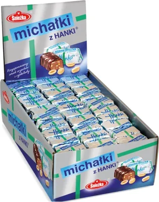 Produktbild von Sniezka Schoko-Erdnuss Pralinen Michalki z Hanki 2 kg