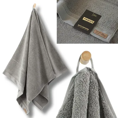 Produktbild von Handtuch - 100% Baumwolle - 650g/m2 - 50x100 cm - Extra Saugfähig - Beige - hohe Grammatur - QUEEN