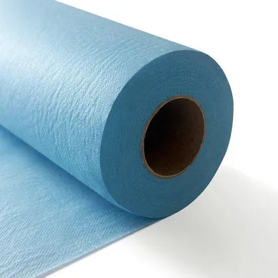 Immagine prodotto di Tovaglia monouso per tutti i giorni, 0,3 × 25 m, 30 g/m², azzurro, tovaglia monouso in tessuto non tessuto, matrimoni, compleanni, feste, decorazioni