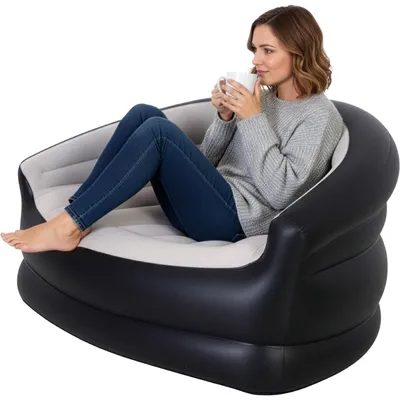 Produktbild von Avenli Luftsofa aufblasbares Luftsofa Indoor und Outdoor, Sofa aufblasbar 138x87x71cm