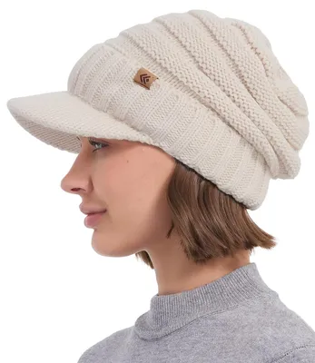 Imagen del producto de Gorros Creekstone para mujer y hombre, forrados de forro polar, ideales para el invierno
