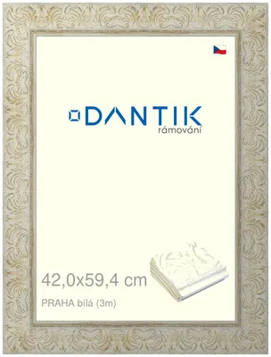 Obrázek produktu pro DANTIK rámeček 42x59,4 | PRAHA Bílá (Plexi Čiré)