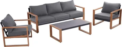 Produktbild von Gartenmöbel-Set Virginia Anthrazit