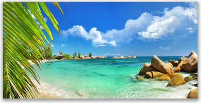 Produktbild von Tulup Leinwand-Bilder 120x60 Wandbild Canvas Kunstdruck Meer Landschaft