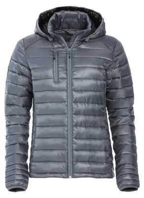 Produktbild von Clique - "Hudson" Kapuzenjacke für Damen ET882 (M) (Grau), KI-generiertes Bild