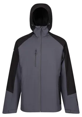 Imagen del producto de Chaqueta "X-Pro Beacon" para hombre, impermeable, modelo LT216 (talla M), color gris medio/