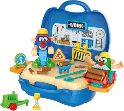 Produktbild von Giros Baukasten-koffer 39 Stücke Blau Blau One Size
