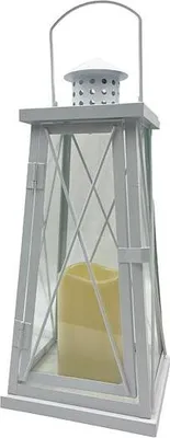 Obrázek produktu pro Prodex Lampa Plechová S Led Svíčkou 37 X 15 cm 220095
