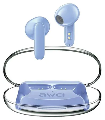 Productafbeelding van Awei Bluetooth-hoofdtelefoon 5.3 T85 ENC TWS, blauw