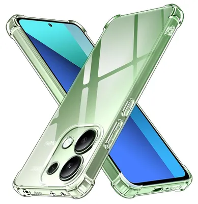 Obrázok produktu pre Techsuit Shockproof Clear Silicone puzdro pre Xiaomi Redmi Note 13 4G – priehľadné