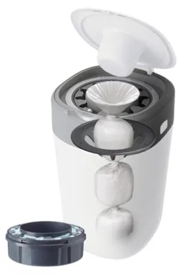 Produktbild von Sangenic 250790309, Eimer für trockene Windeln, Weiß, Kunststoff, Einfarbig