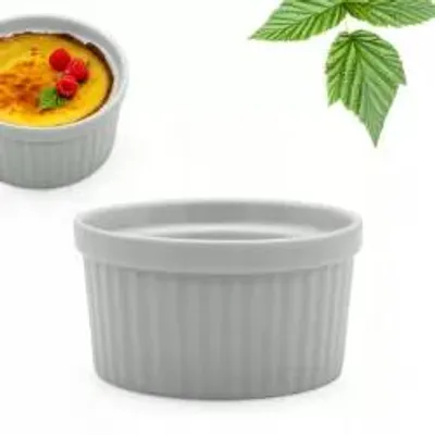 Productafbeelding van Kokilka, ovenschaal voor soufflés, 9 cm, hittebestendige kommetjes, bakvormen, 200 ml
