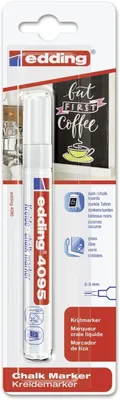Obrázok produktu pre Kriedový popisovač 4095 2-3 mm biely Balenie 10 ks